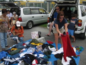 米軍基地内フリマ体験ツアー（アメリカ人との駆け引きを楽しみましょう）