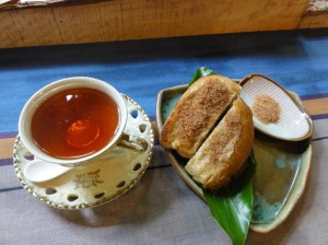 カフェ山甕のシナモントースト 山甕のシナモントースト