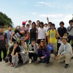 沖縄国際大学の学生たちと浦添グスク跡周辺の自然を巡検。梅雨の中休み。良い天気に恵まれ良かった。